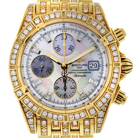 breitling watches with diamonds